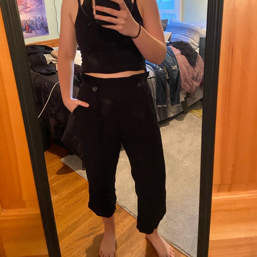 Paper bag pants
